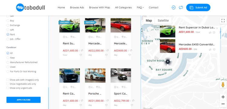 Cheep luxury cars for rent direct from owner dubai